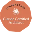 Claude Certified Architect – Foundations badge