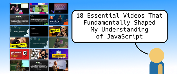 A collection of YouTube thumbnails featuring the 18 essential videos.