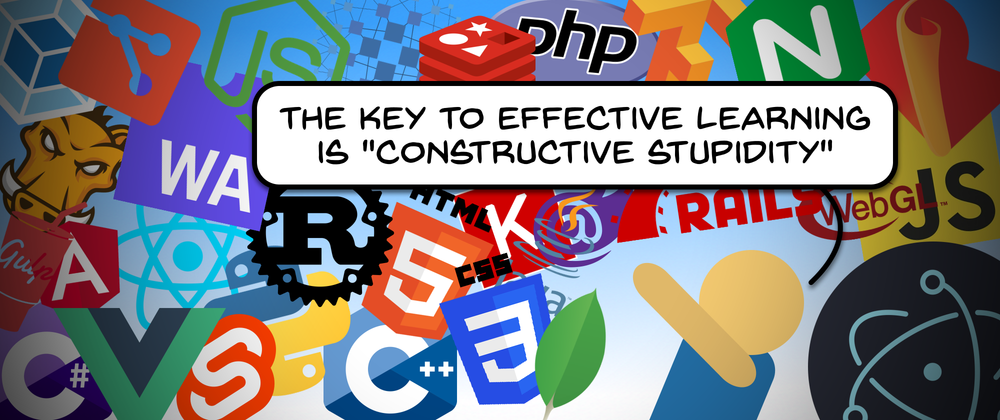 The Key to Effective Learning is "Constructive Stupidity"