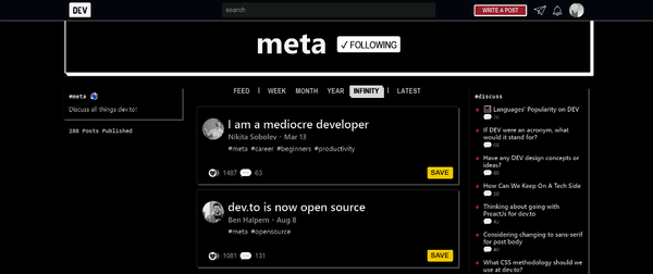Previewing dev.to's Upcoming Night Mode