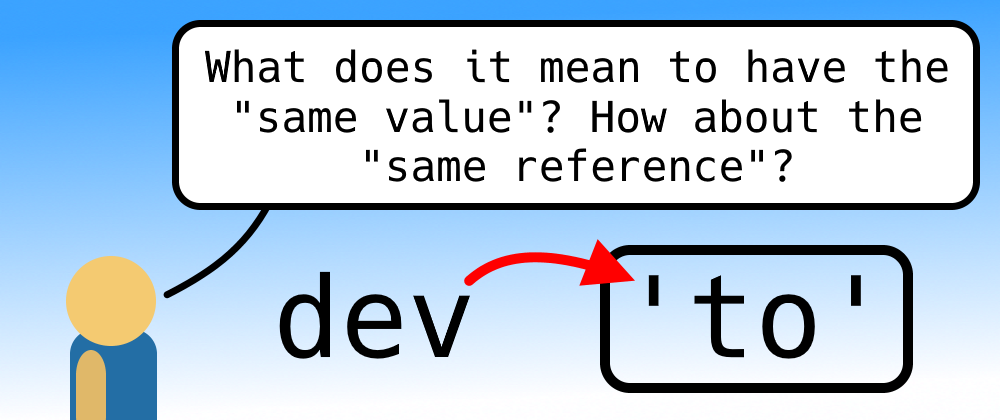 "Same Reference" vs. "Same Value"